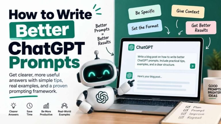 How to Write Better ChatGPT Prompts
